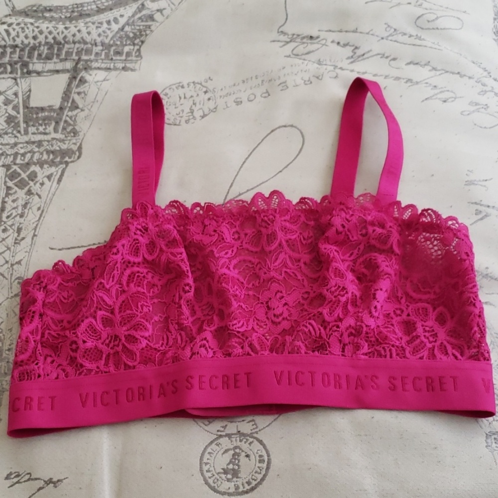 Fushia bralette